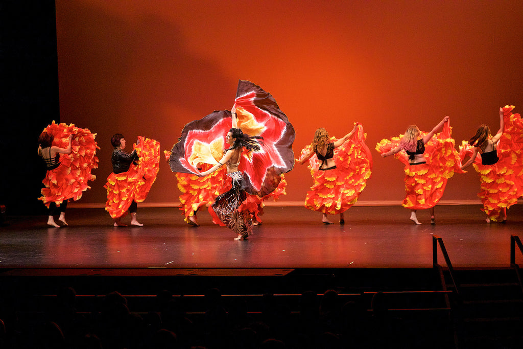 The 3 Rooms of a Bellydance Choreography